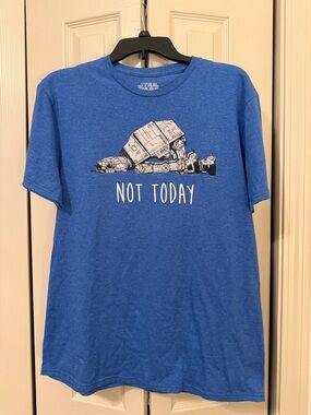 Blue Star Wars 'Not Today' Graphic Tee